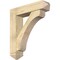 Ekena Millwork Legacy Arts and Crafts Rough Sawn Bracket w/ Offset Brace, Douglas Fir, 8"W x 34"D x 38"H BKT0806X34X38LEC03RDF - alternate 1